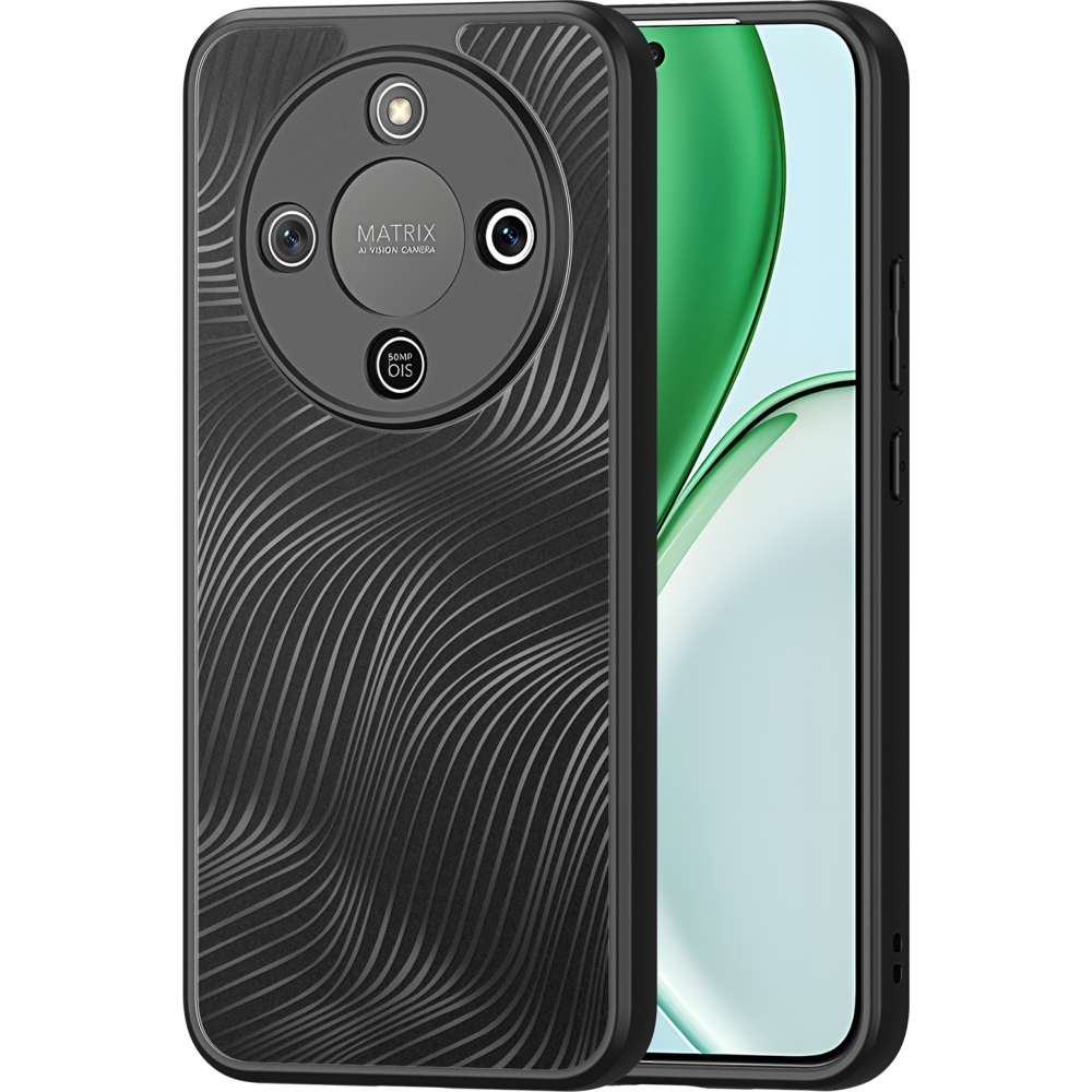 Etui ochronne Dux Ducis AIMO do Honor Magic8 Pro, przezroczyste z czarną ramką